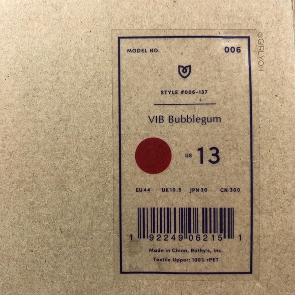 NEW Rothy’s Bubblegum Slip On Sneakers 13 - Picture 4 of 5